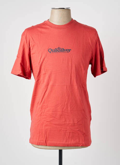 Tricou croială cambrată mâneci scurte portocaliu QUIKSILVER homme