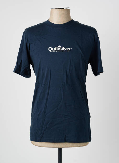 Tricou croială cambrată mâneci scurte albastru QUIKSILVER homme
