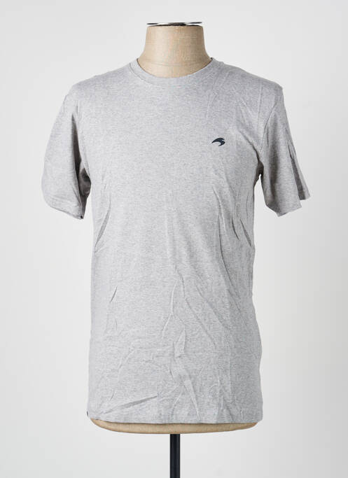 Tricou croială cambrată mâneci scurte gri ASTORE homme