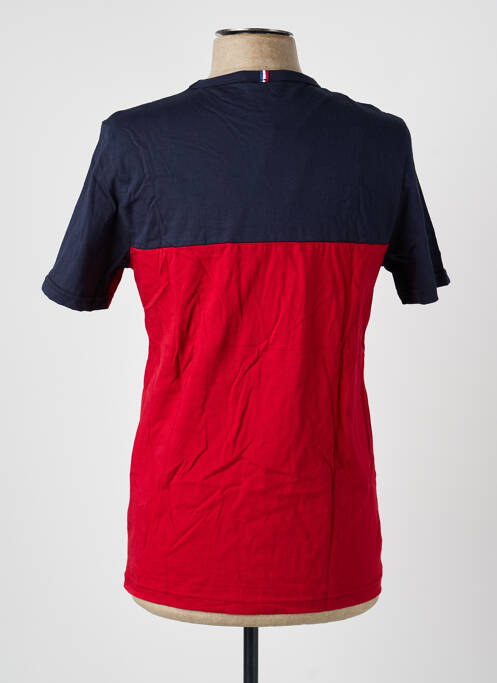 Tricou broderie mâneci scurte albastru LE COQ SPORTIF homme