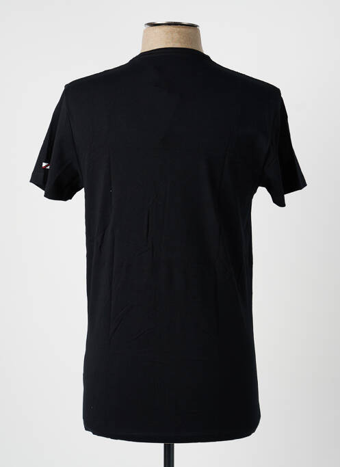 Tricou croială cambrată mâneci scurte negru PEPE JEANS homme