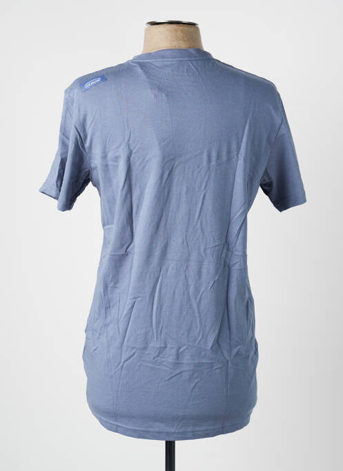 Tricou croială cambrată mâneci scurte albastru OXBOW homme
