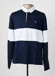 Polo imprimeu dungi mâneci lungi albastru PEPE JEANS homme