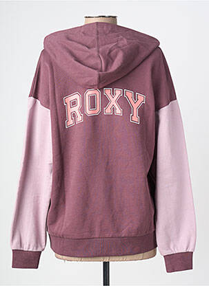 Pulover cu guler înalt croială cambrată mâneci lungi violet ROXY femeie