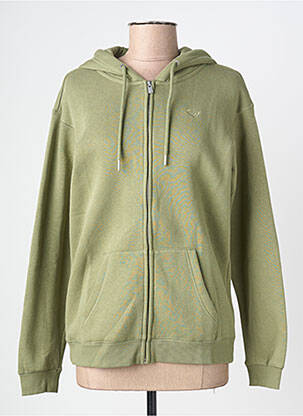 Jachete casual guler rotund verde ROXY femeie