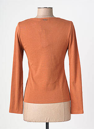Tricou mâneci lungi mâneci lungi maro LEE COOPER femeie