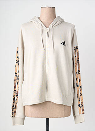 Jachete casual guler rotund gri ADIDAS femeie