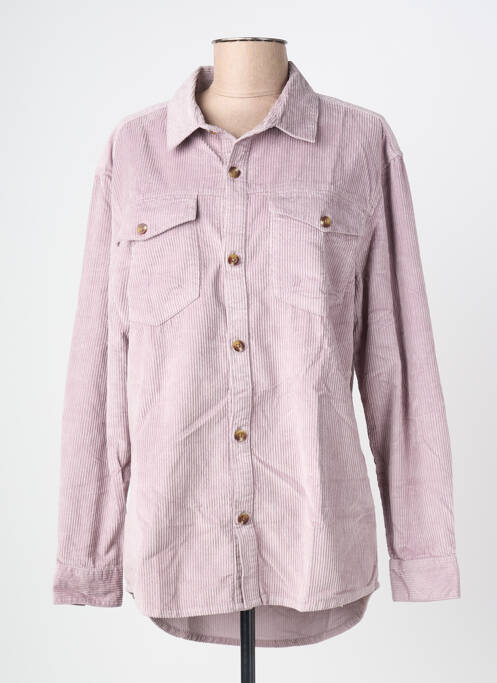 Cămașă croială dreaptă mâneci lungi violet ROXY femme