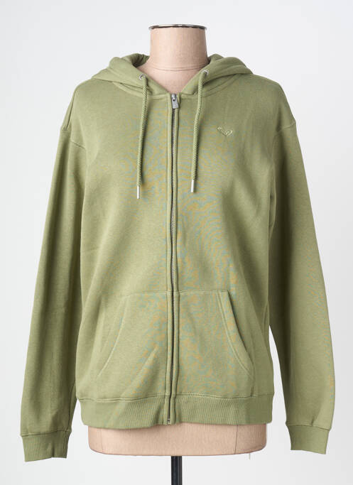 Jachete casual guler rotund verde ROXY femme