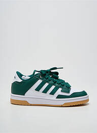 Adidași vârf rotund vârf rotund verde ADIDAS enfant