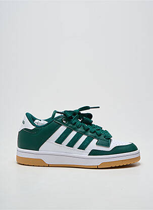 Adidași vârf rotund vârf rotund verde ADIDAS enfant