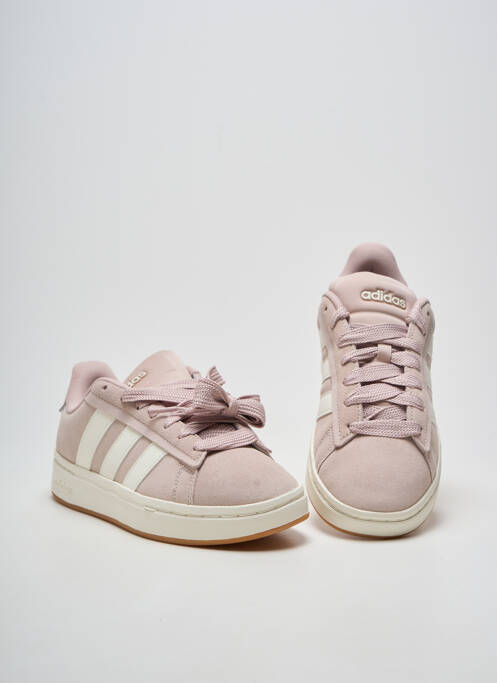 Adidași vârf rotund toc plat până la 3 cm roz ADIDAS femme