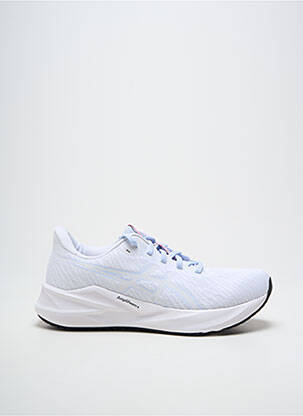 Adidași vârf rotund toc de 4 la 6 cm alb ASICS femeie