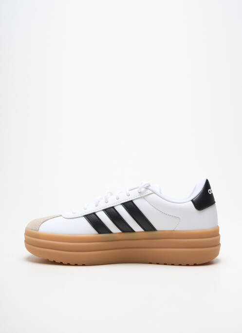 Adidași platformă toc de 4 la 6 cm alb ADIDAS femme