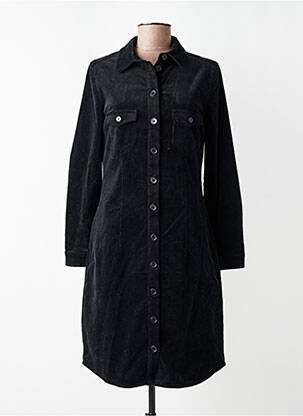 Rochie midi mâneci lungi mâneci lungi negru ZILCH femeie