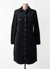 Rochie midi mâneci lungi mâneci lungi negru ZILCH femme