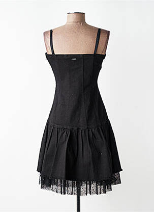 Rochie scurtă croială cambrată bretele subțiri negru LIU JO femeie