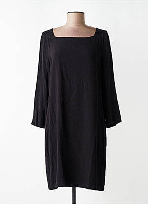 Rochie scurtă mâneci 3/4 mâneci 3/4 negru IDANO femeie