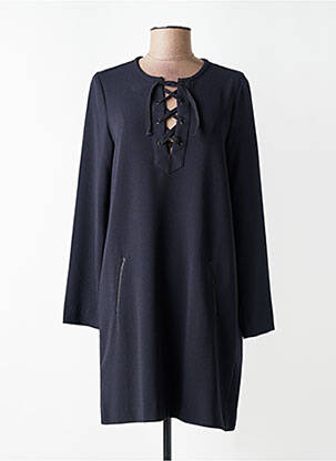 Rochie scurtă mâneci lungi mâneci lungi negru HARTFORD femeie