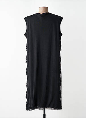 Rochie midi fără mâneci fără mâneci negru LIU JO femeie