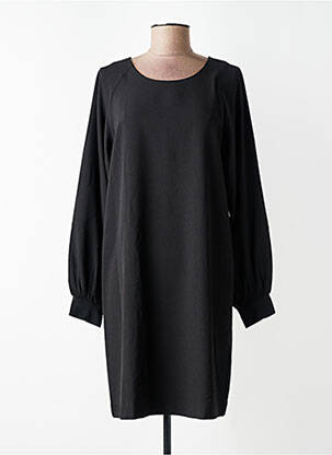 Rochie scurtă mâneci lungi mâneci lungi negru ICHI femeie