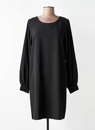 Rochie scurtă mâneci lungi mâneci lungi negru ICHI femme