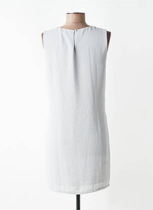 Rochie scurtă fără mâneci fără mâneci gri COLOR BLOCK femeie