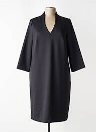 Rochie midi mâneci 3/4 mâneci 3/4 negru CATNOIR femme