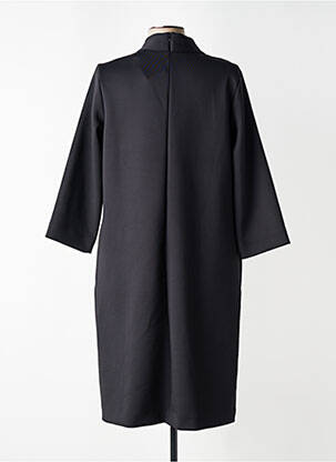 Rochie midi mâneci 3/4 mâneci 3/4 negru CATNOIR femeie