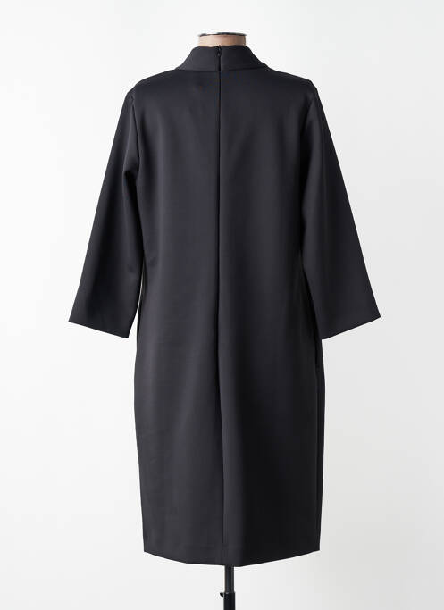 Rochie midi mâneci 3/4 mâneci 3/4 negru CATNOIR femme