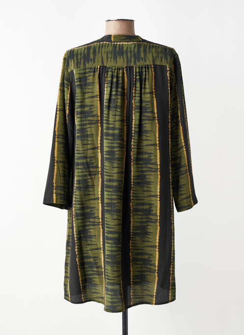 Rochie scurtă mâneci lungi mâneci lungi verde MOMONI femme