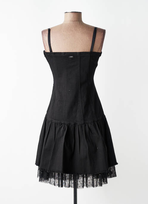 Rochie scurtă croială cambrată bretele subțiri negru LIU JO femme