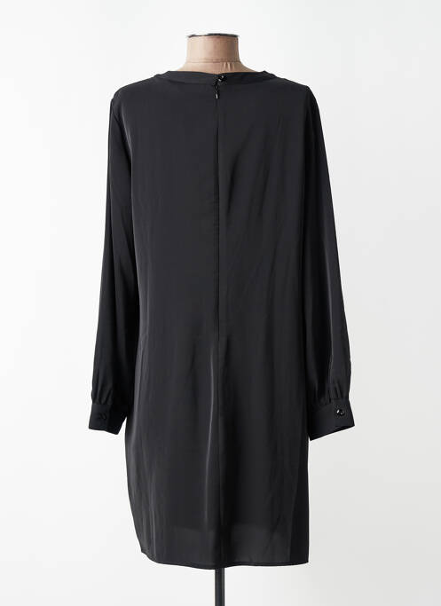 Rochie scurtă închidere cu fermoar la spate mâneci lungi negru ANONYME DESIGNERS femme