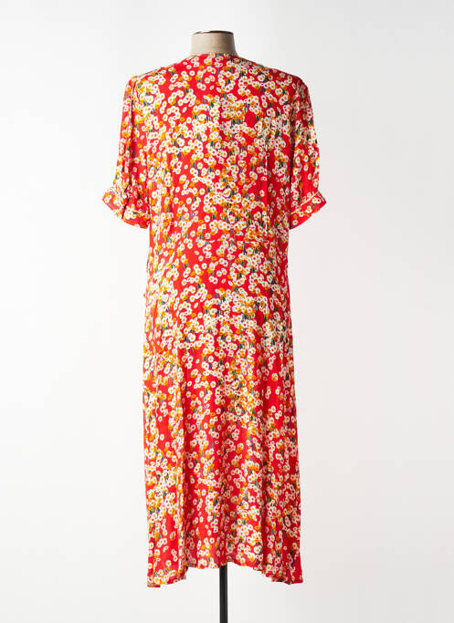 Rochie lungă mâneci scurte mâneci scurte roșu LA PETITE FRANCAISE femme