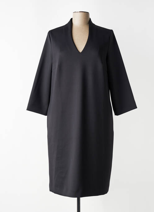 Rochie midi mâneci 3/4 mâneci 3/4 negru CATNOIR femme