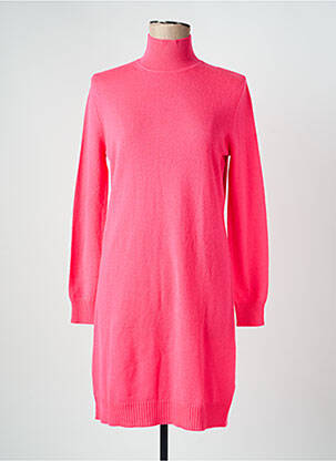 Rochie pulover elasticitate mâneci lungi roz ABSOLUT CASHMERE femeie