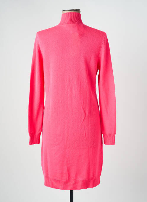 Rochie pulover elasticitate mâneci lungi roz ABSOLUT CASHMERE femme