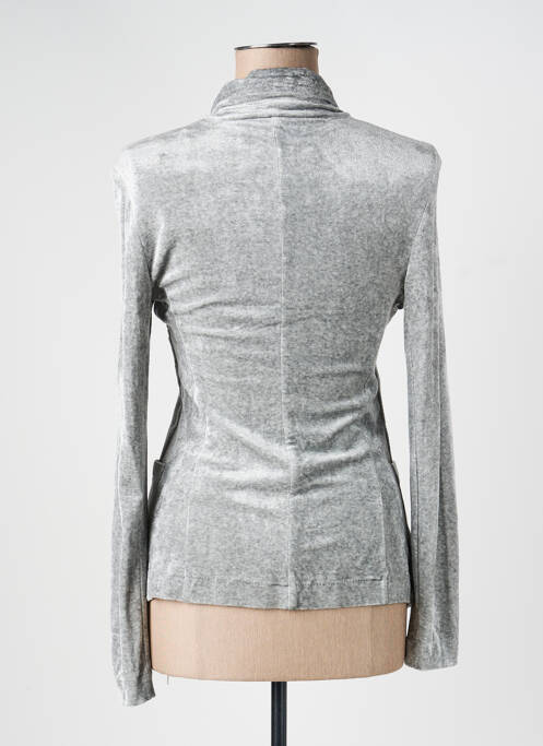 Sacou buzunare gri MAJESTIC FILATURES femme
