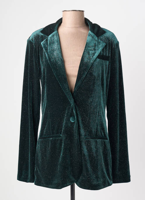 Sacou croială cambrată verde CREAM femme