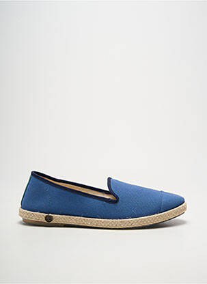 Espadrile vârf rotund toc plat până la 3 cm albastru ANGARDE femeie