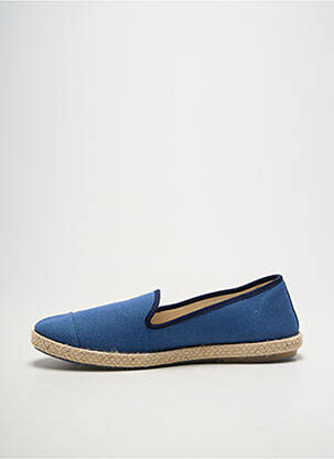 Espadrile vârf rotund toc plat până la 3 cm albastru ANGARDE femeie