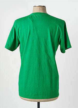 Tricou croială cambrată mâneci scurte verde COLORFUL STANDARD bărbat