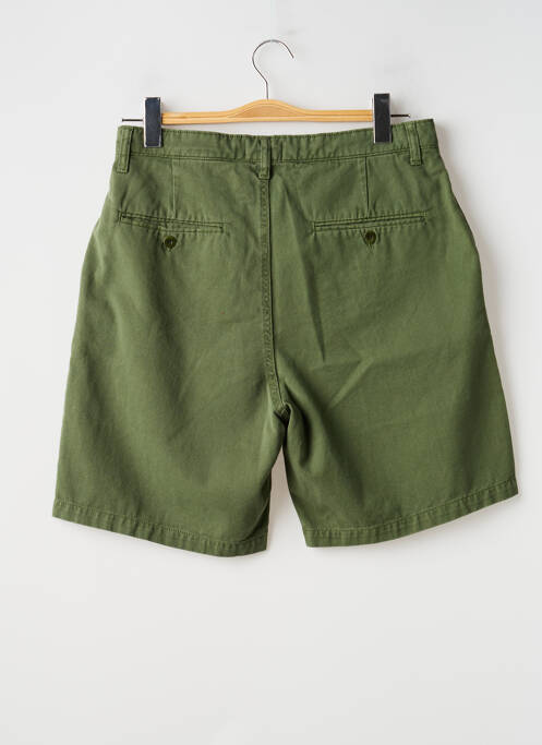 Șort țesătură poplin mărime normală verde BASK IN THE SUN homme