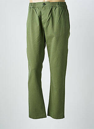 Pantalon chino buzunare mărime normală verde OLOW bărbat