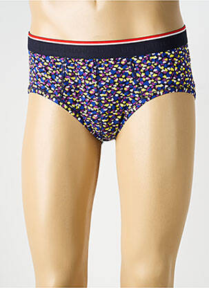 Chilot imprimeu fantezie albastru LE SLIP FRANCAIS homme