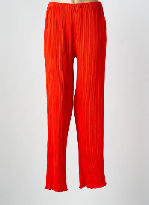 Pantalon larg mărime normală mărime normală roșu SAMSOE & SAMSOE femme