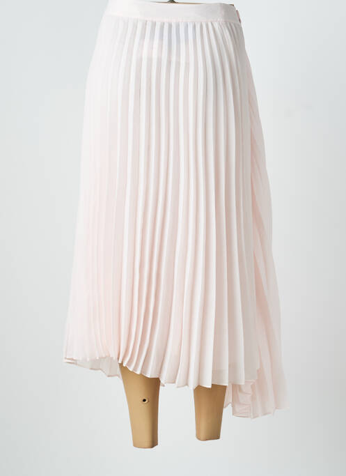 Fustă lungă țesătură crep roz SAMSOE & SAMSOE femme