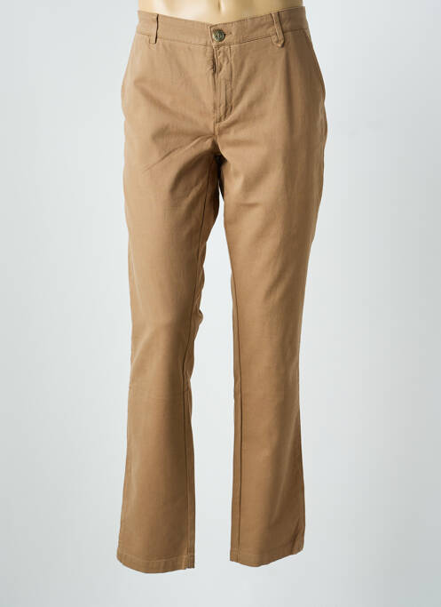 Pantalon chino elasticitate mărime normală maro JAQK homme