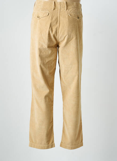Pantalon drept țesătură catifea mărime normală bej JAQK homme