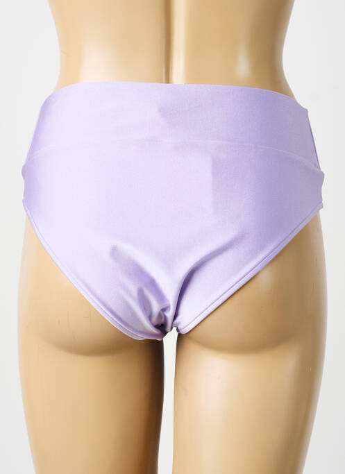 Chiloți de baie țesătură satinată chiloți violet SOWE femme